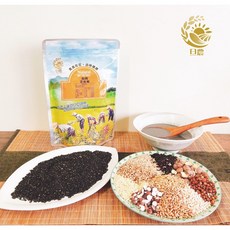 旦農 綜穀芝麻糊 特A級黑芝麻 無糖無添加物, 450g, 1個
