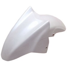 車殼玩家 勁戰三代 1MS 前土除 烤漆珠白 機車改裝外殼, 白色, 1個