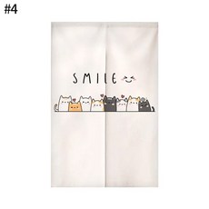 파도 질감 일본 Noren 출입구 커튼 예술적 그림 부엌 파티션에 매달려 침실 문 장식 커튼 리넨