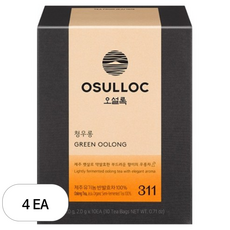 오설록 청우롱 피라미드 티백 우롱차, 2g, 10개입, 4개