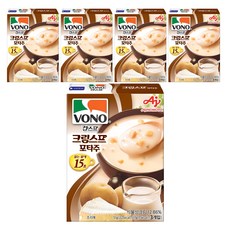 AJINOMOTO 味之素 VONO 即食沖泡奶油濃湯, 51g, 5盒