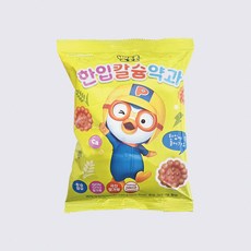 뽀로로 한입 칼슘약과 120g-국산 쌀가루 어린이 영양간식