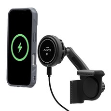 JTLEGEND Ailos Kooling Mag Qi2 磁吸無線充電支架，支援15W快充與半導體散熱技術, 螢幕支架版