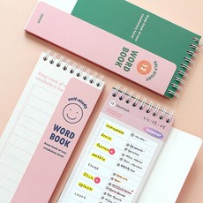 아트박스/문구앤토이스 [혼자공부] 단어장 (1200단어 영어단어 미니수첩), 핑크