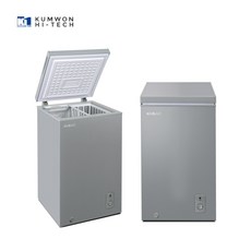업소용 가정용 소형 미니 냉동고 100L 보존식, 메탈, KFHF-90D