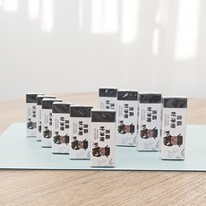 ifIDo x FLOMO 學習系列 竹炭橡皮擦 無PVC 無可塑劑 10入/盒, 1個, 吉霸好淨擦(10入/盒)
