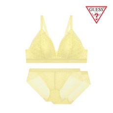 게스언더웨어 모던 레이스 아웃밴드 브라1+팬티2세트ODWBRBP293YE 1385217