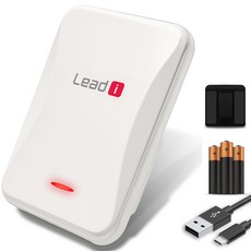 리드아이 IR 하이패스 단말기 라이트, 화이트, 본체(태양광거치대)