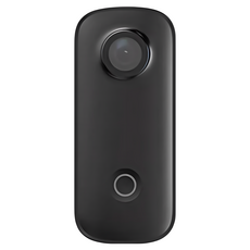 SJCAM C100 4K運動相機 - 30米防水迷你攝像機, 黑色+128G記憶卡, C100+