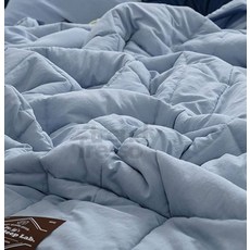 옵트샵 리버서블 SS 간절기이불 블루 알러지케어이불