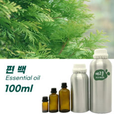 에코문 100% 천연 아로마 에센셜 오일, 1개, 100ml, 46. 편백