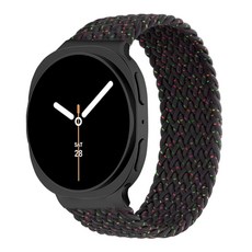 티엑스엘엑스 갤럭시워치 8 클래식 솔로루프 스트랩, 1개, 블랙유니티 XS