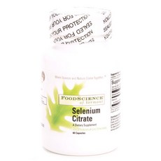 FOOD SCIENCE OF VERMONT 檸檬酸硒膠囊的食品科學, 60顆, 1罐