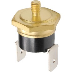 FielecD301 온도 조절 스위치 디스크 145C 구리 M4 정상 폐쇄형 1개, 145c M4