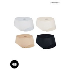 크로커다일 이너웨어 인견 노라인 팬티 4종세트 387190