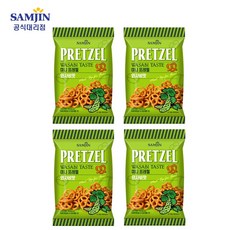 삼진 미니프레첼 와사비맛, 70g, 4개