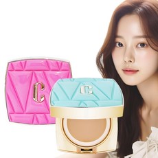 클리오 여름 가을 쿠션 팩트 뉴 마그넷 모공 커버 팩트 자외선차단, 2개, 21호