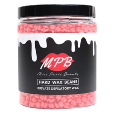 MPB巴黎小姐私密熱蠟除毛豆 溫和滋潤 適用全身敏感部位, 1個, 500g