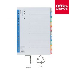 A4 1팩 10분류 화일 인덱스 바인더 OD PP, 상세 설명 참조, 상세 설명 참조