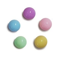 전체불투명 파스텔톤 뽑기캡슐 80mm 행사 이벤트용품_ 2027655EA, 80불블루