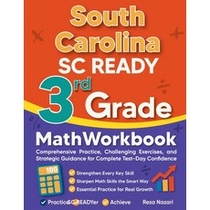 (영문도서)South Carolina SC READY 3rd Grade Math Workbook: Comprehensive Practice Challen... Paperback, Effortless Math Education, English, 9798896478676