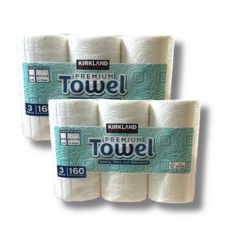 커클랜드 시그니춰 종이타월, 3롤, 2개