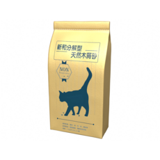 新和 天然木屑砂 快速吸收 高效除臭 環保可分解, 15kg, 1包, 偏短顆粒