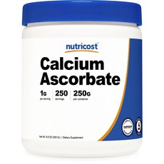 Nutricost 天門冬氨酸鈣, 1個, 250g