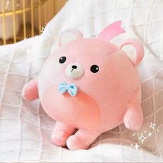 킹받는 생선 물고기 인형 대형 수면 쿠션 애착인형, 1개, R. 핑크 곰 55cm