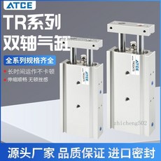 ATCE TR系列 雙軸氣缸 全系列規格齊全 伸縮順暢無頓挫感, 1個, TR10 缸徑 強磁+硬質氧化,行程20MM