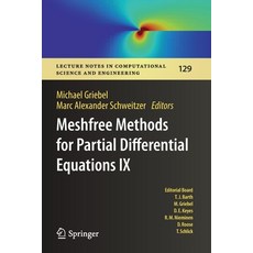 (영문도서) Meshfree Methods for Partial Differential Equations IX Paperback, Springer, English, 9783030151218
