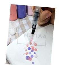 엠비아샵1 수채화 워터브러쉬 납작 물붓 물붓펜