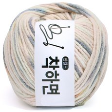 착하면 45g 뜨개실 얀월드 얀메이크, 1개, 178. 물빠진 베이지 45g