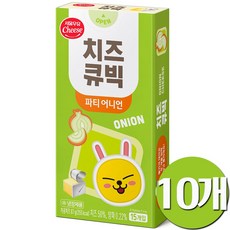 e치즈몰 서울우유 치즈큐빅파티 어니언, 10개, 87g