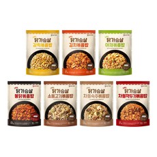 미트리 간편한 닭가슴살 볶음밥 7종 혼합, 250g, 14개