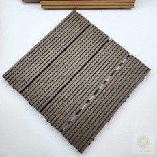 스토어-지유 조립식 바닥 베란다 데크타일 다크브라운 조립식용데크타일