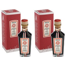 고체이탈리안 콘디멘트 피네 세리에 N 6 발사믹 식초, 2개, 250ml