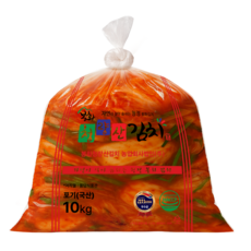 봉화 청량산 포기 생김치 100% 국내산 당일발송, 10kg, 1박스, 아이스박스(2000원) x 포기김치