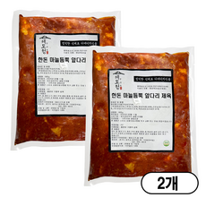 [세모정]한돈 마늘듬뿍 앞다리제육, 2개, 800g