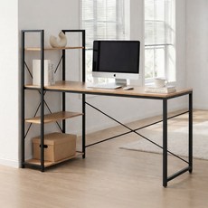 벨라까사 컴퓨터 책상 1260, 블랙