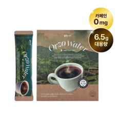 [공식몰] 글루컷 오르조 워터 커피맛 그대로 속 편한 논카페인 커피 6.5g 대용량 대체커피, 3박스, 30개입