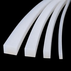 실리콘 사각패킹 가스켓 사각고무패킹 두께 1mm~3mm, 반투명, 1개