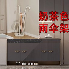 臺灣出貨 傘架傘桶 雨傘架 雨傘收納架 雨傘桶 雨傘收納架大容量商用傘桶家用落地創意公司店麵門口放傘掛傘架子, 【奶茶色】下雨天創意傘型雨傘架, 1個