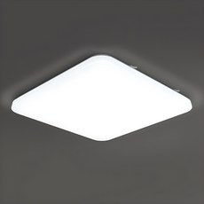 멜리빙 LED 삼성칩 에어 방등 조명 50W, 화이트 + 주광색