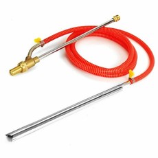 압력 와셔 샌드 블라스팅 키트 습식 샌드블래스터 부착 4350 PSI 1/4 인치 라버 M22 스레드 압력 와셔 건용, 02 For Lavor