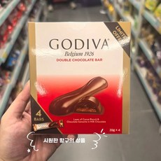 홍콩에서 수입 고디바 상자 리치 초콜릿 모양 - 더블 하트 다크 초콜릿 선물, 1개, A. 더블 다크 초콜릿 140g