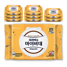 크리넥스 마이비데 키즈 캡 40매 9팩 화장실 물티슈 배변훈련, 9박스