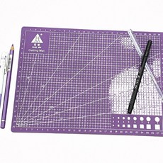 에이포용지 PVC 책상 커팅매트 사무용품 쓱템, 1개