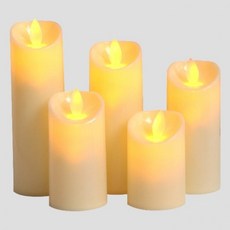 LED양초 건전지 데코초 LED 데코 가짜초 촛불 전자초, 10CM