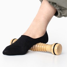 국산 발지압 원목 롤러 1개입 ( 발바닥 수동 지압기 나무 마사지봉 손 지압봉 셀프 맛사지봉 돌기 풋마사지 판촉물 답례품 발지압봉 )